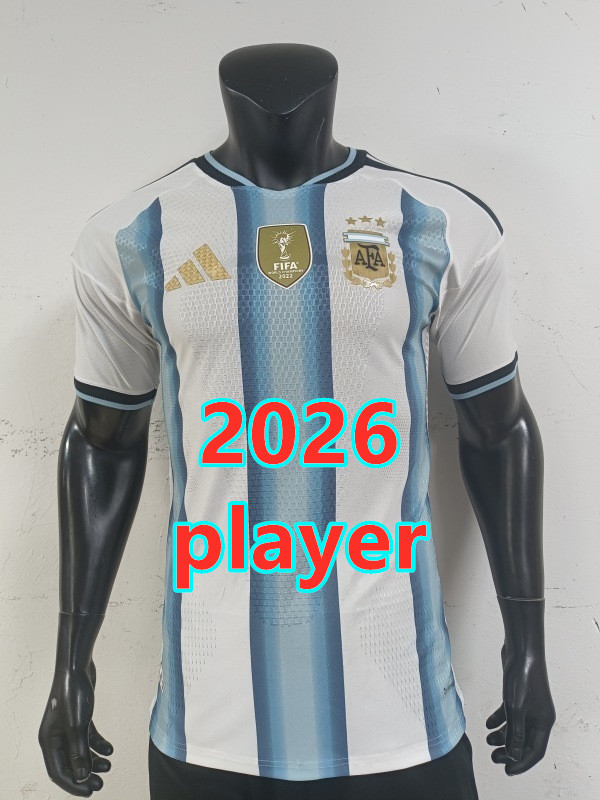 Maillot domicile Argentine 2026 (version joueur)