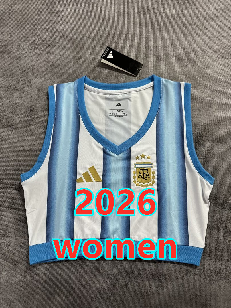 Maillot domicile Argentine 2026 débardeur (femme)