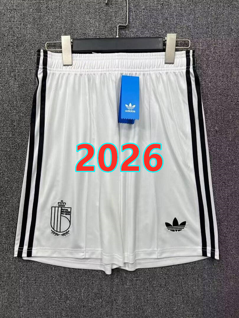 Short extérieur Belgique 2026 (version supporter)