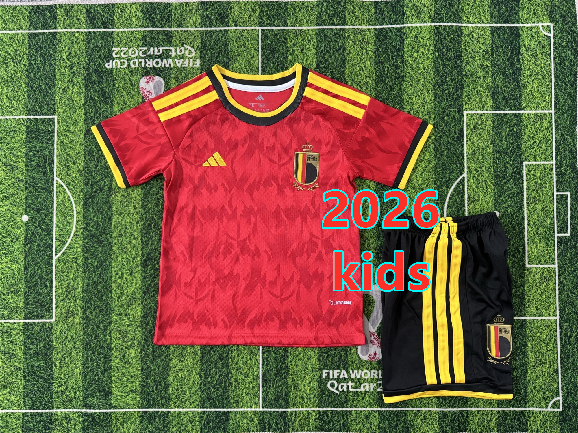 Ensemble domicile Belgique 2026 (enfant)