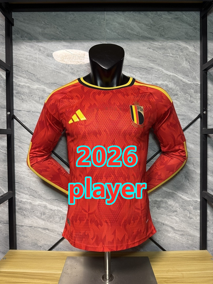 Maillot domicile Belgique 2026 (version joueur)