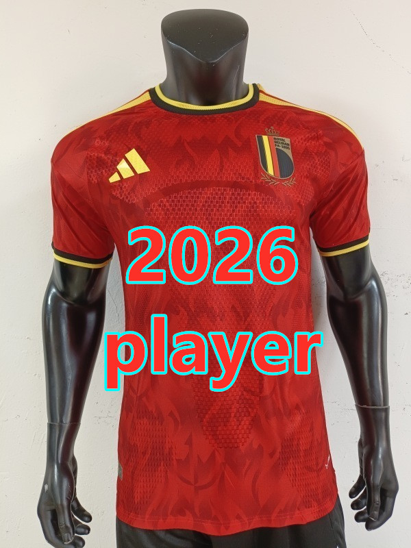 Maillot domicile Belgique 2026 (version joueur)