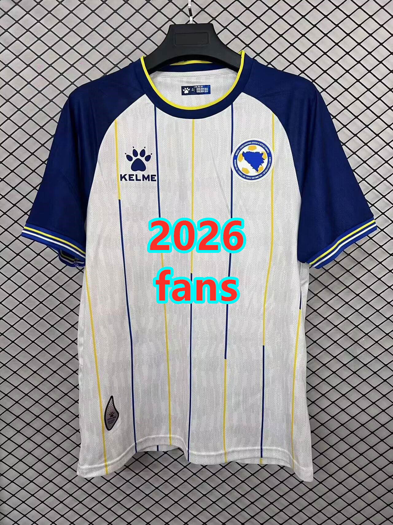 Maillot extérieur Bosnie Herzegovina 2026 (version supporter)