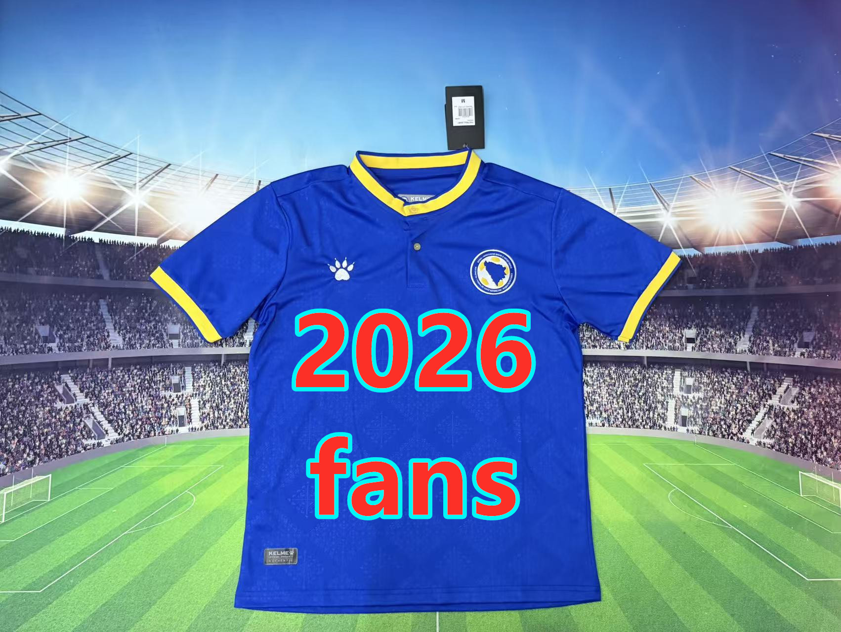 Maillot domicile Bosnie Herzegovina 2026 (version supporter)