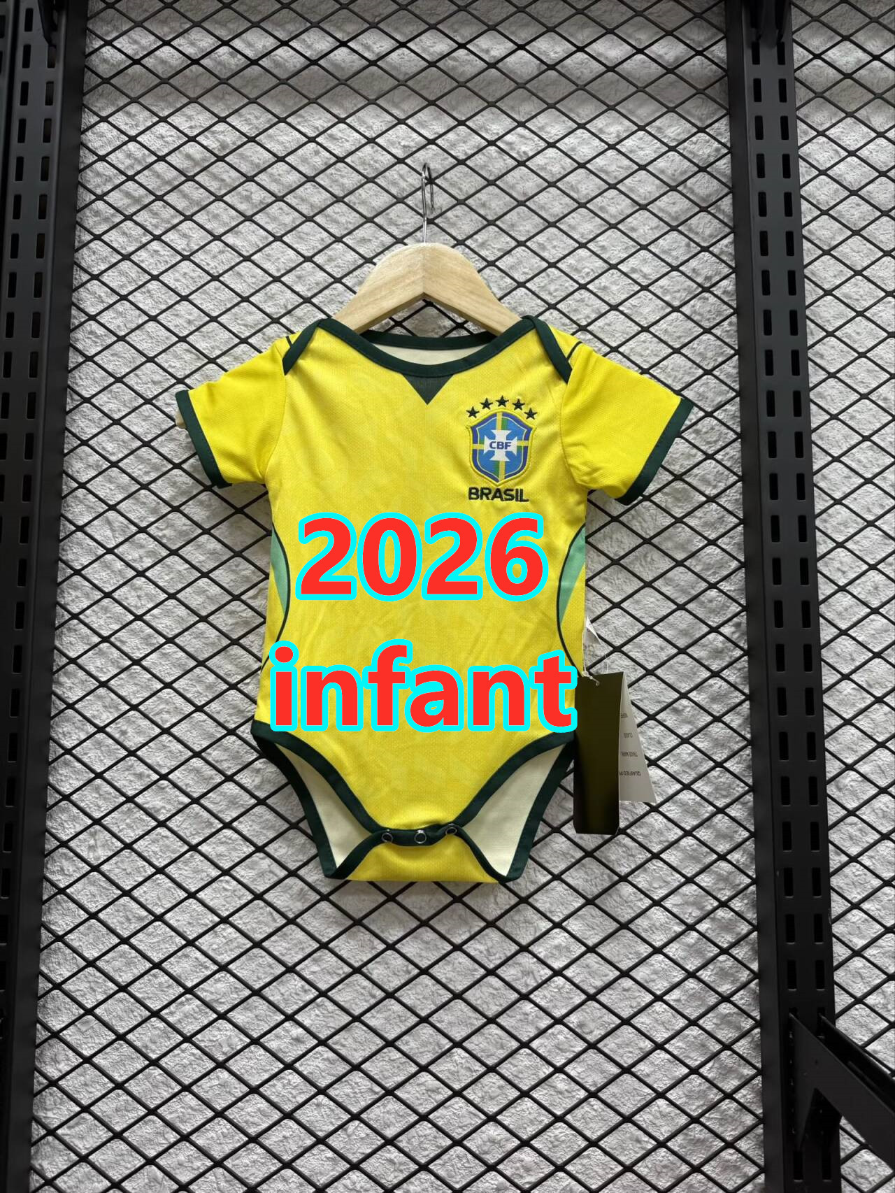 Maillot domicile Brésil 2026