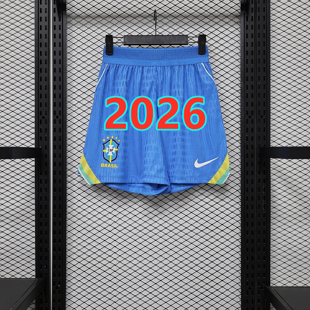 Short domicile Brésil 2026 (version joueur)
