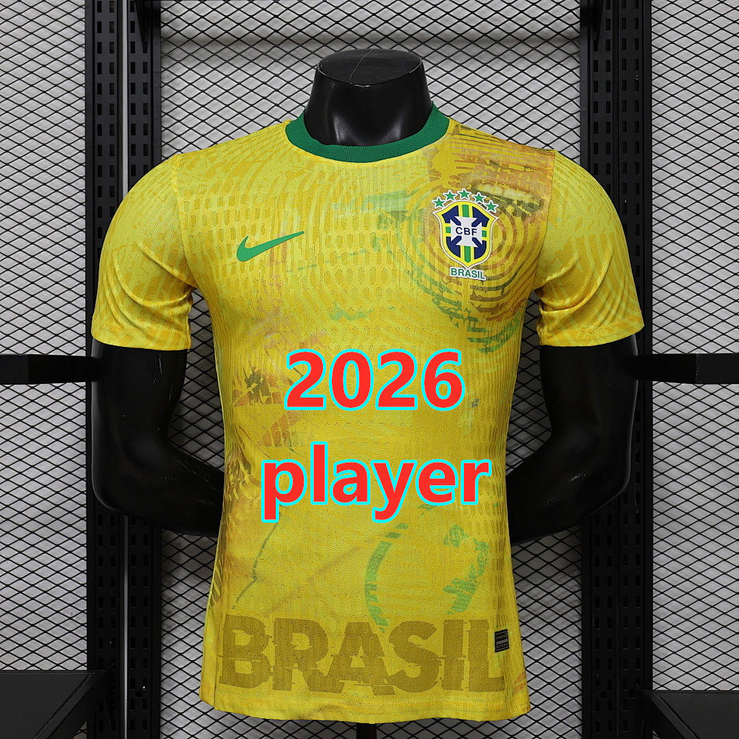 Maillot spécial Brésil 2026 (version joueur)