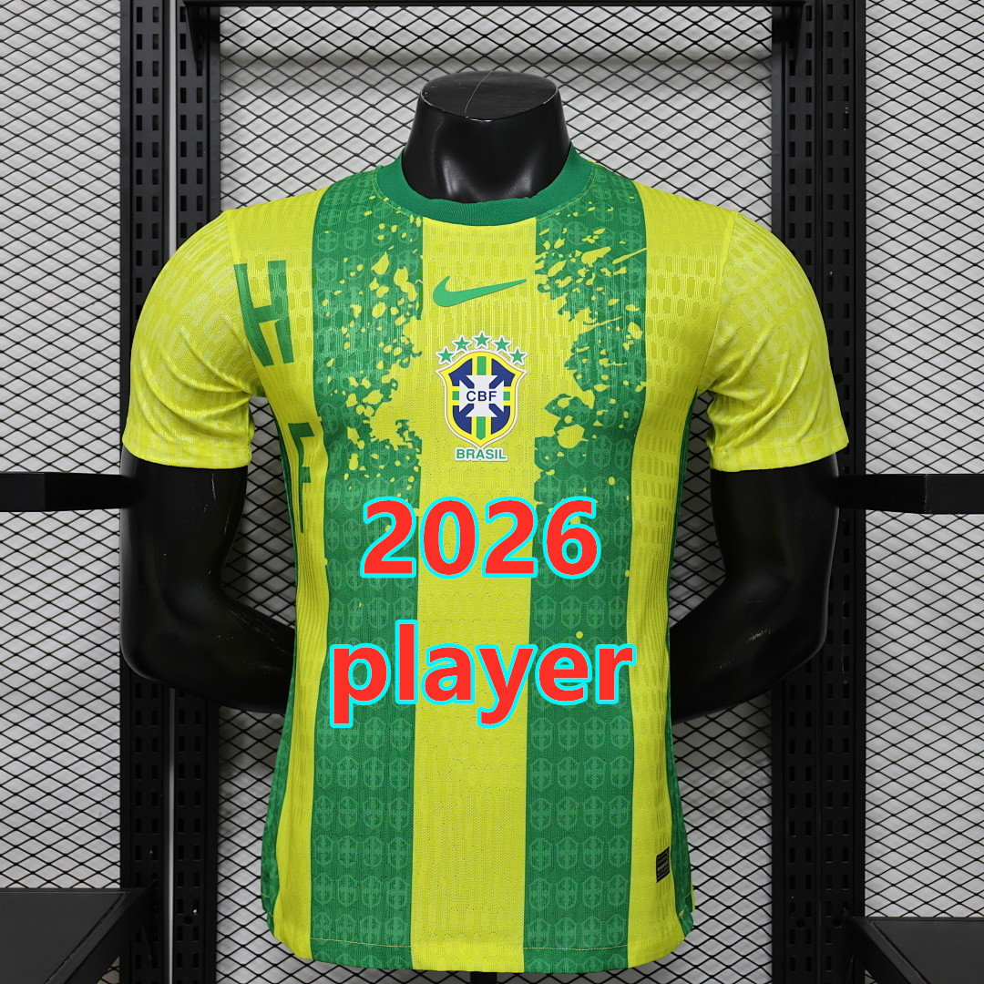 Maillot spécial Brésil 2026 (version joueur)