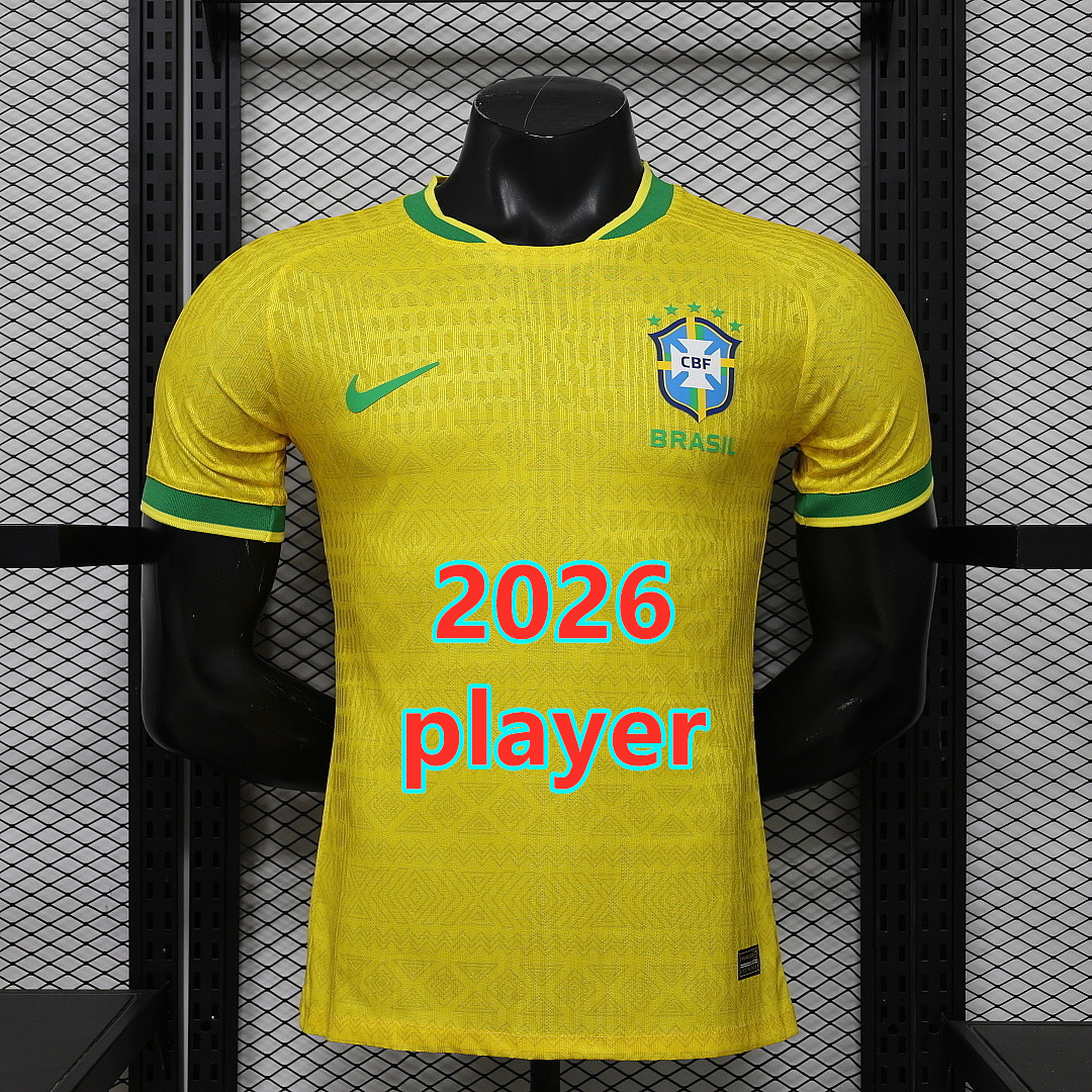 Maillot spécial Brésil 2026 (version joueur)