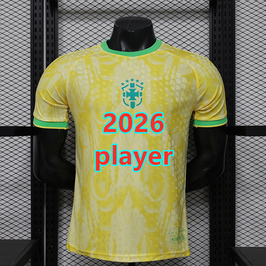 Maillot spécial Brésil 2026 (version joueur)