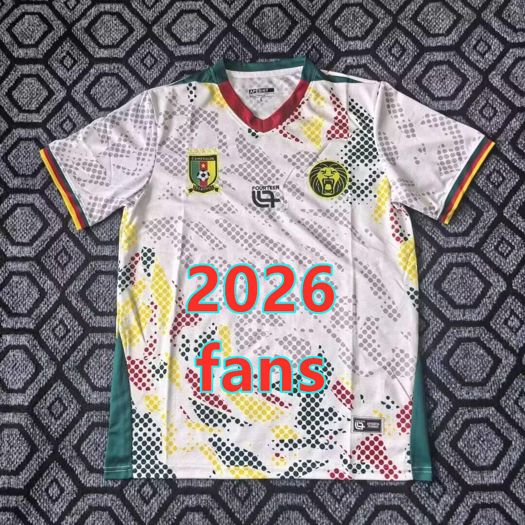 Maillot extérieur Cameroun 2026 (version supporter)