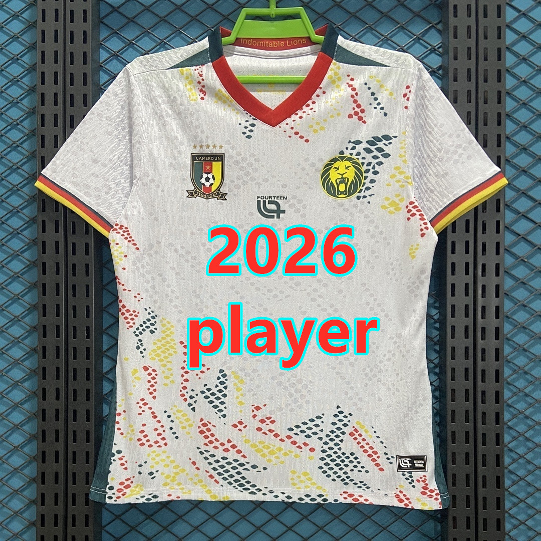 Maillot extérieur Cameroun 2026 (version joueur)