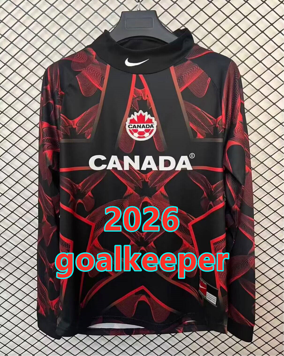 Maillot gardien Canada 2026 (version supporter)