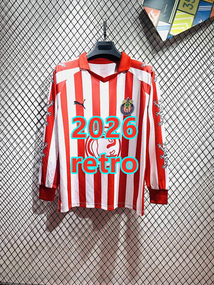 Maillot spécial Chivas 2026 rétro