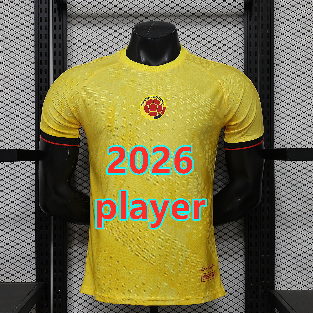 Maillot spécial Colombie 2026 (version joueur)