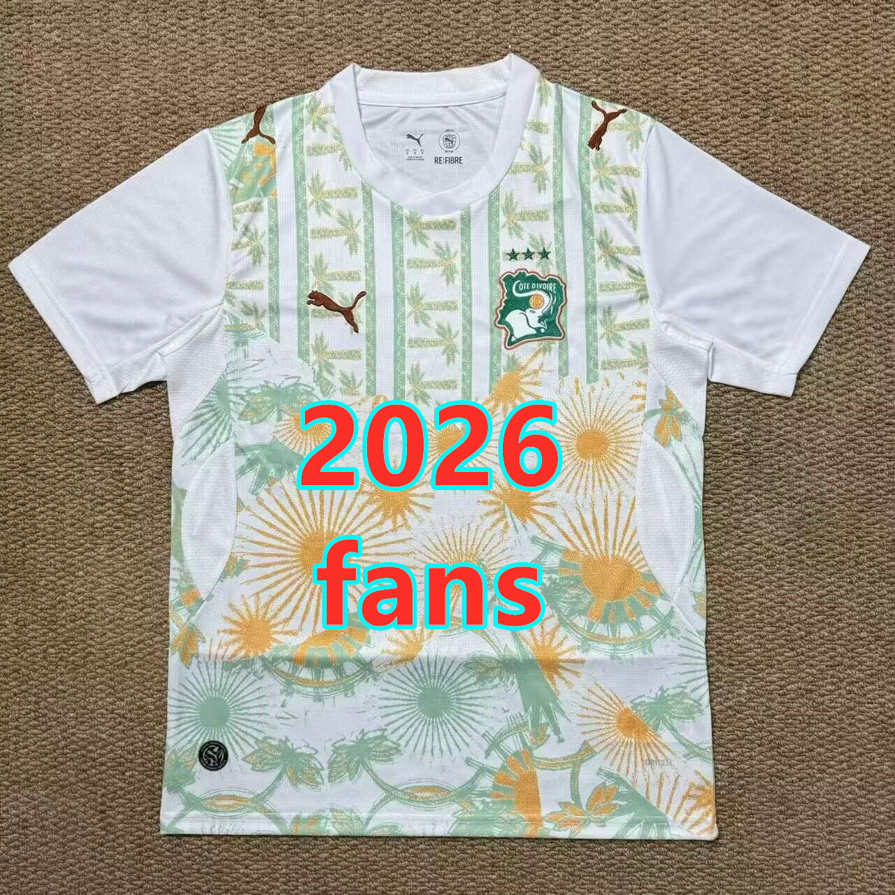 Maillot extérieur Côte d'Ivoire 2026 (version supporter)