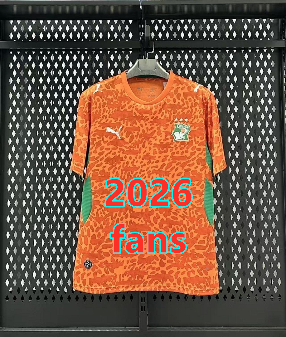 Maillot domicile Côte d'Ivoire 2026 (version supporter)