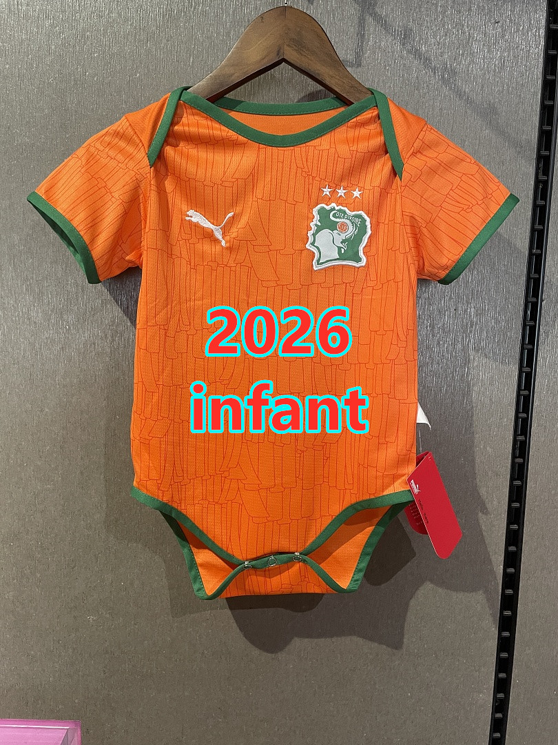 Maillot domicile Côte d'Ivoire 2026