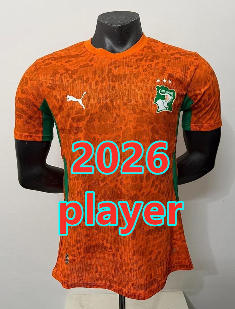 Maillot domicile Côte d'Ivoire 2026 (version joueur)