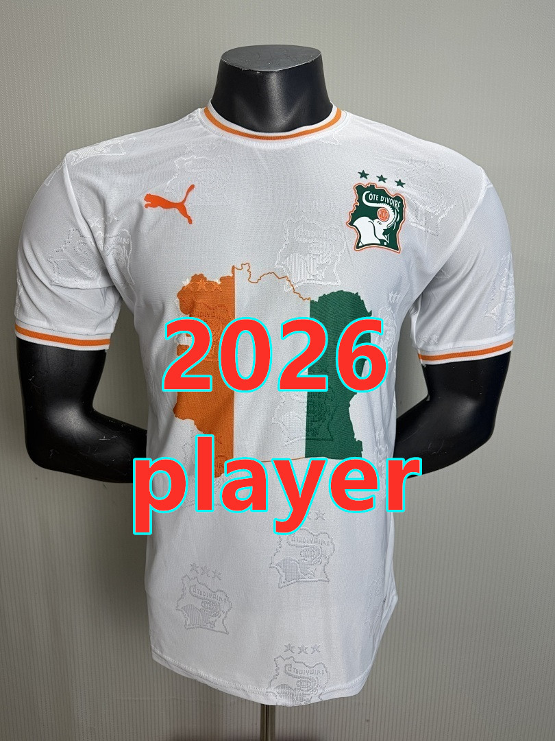 Maillot spécial Côte d'Ivoire 2026 (version joueur)