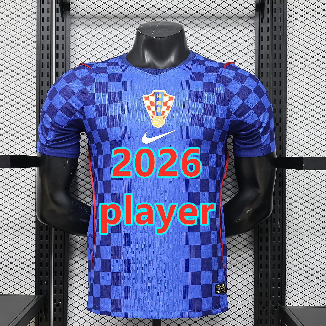 Maillot extérieur Croatie 2026 (version joueur)