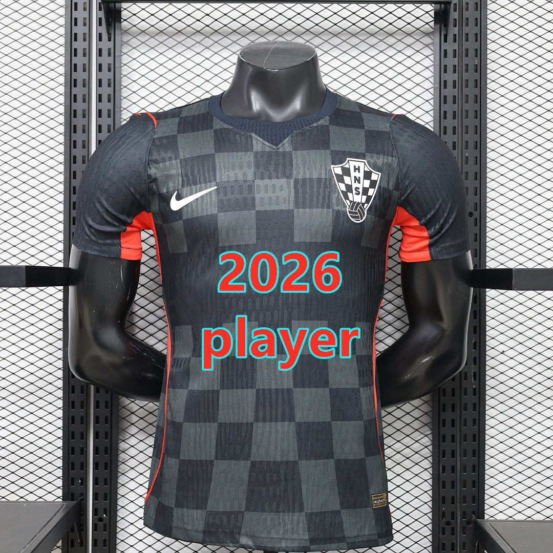 Maillot Croatie 2026 (version joueur)