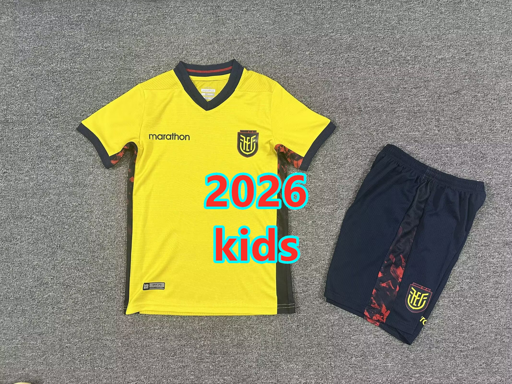 Ensemble domicile Équateur 2026 (enfant)