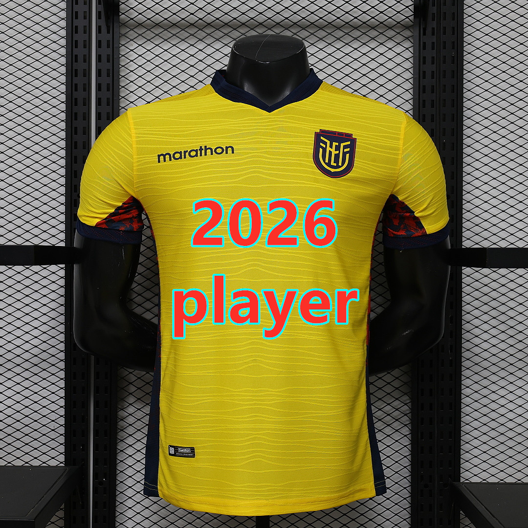 Maillot domicile Équateur 2026 (version joueur)