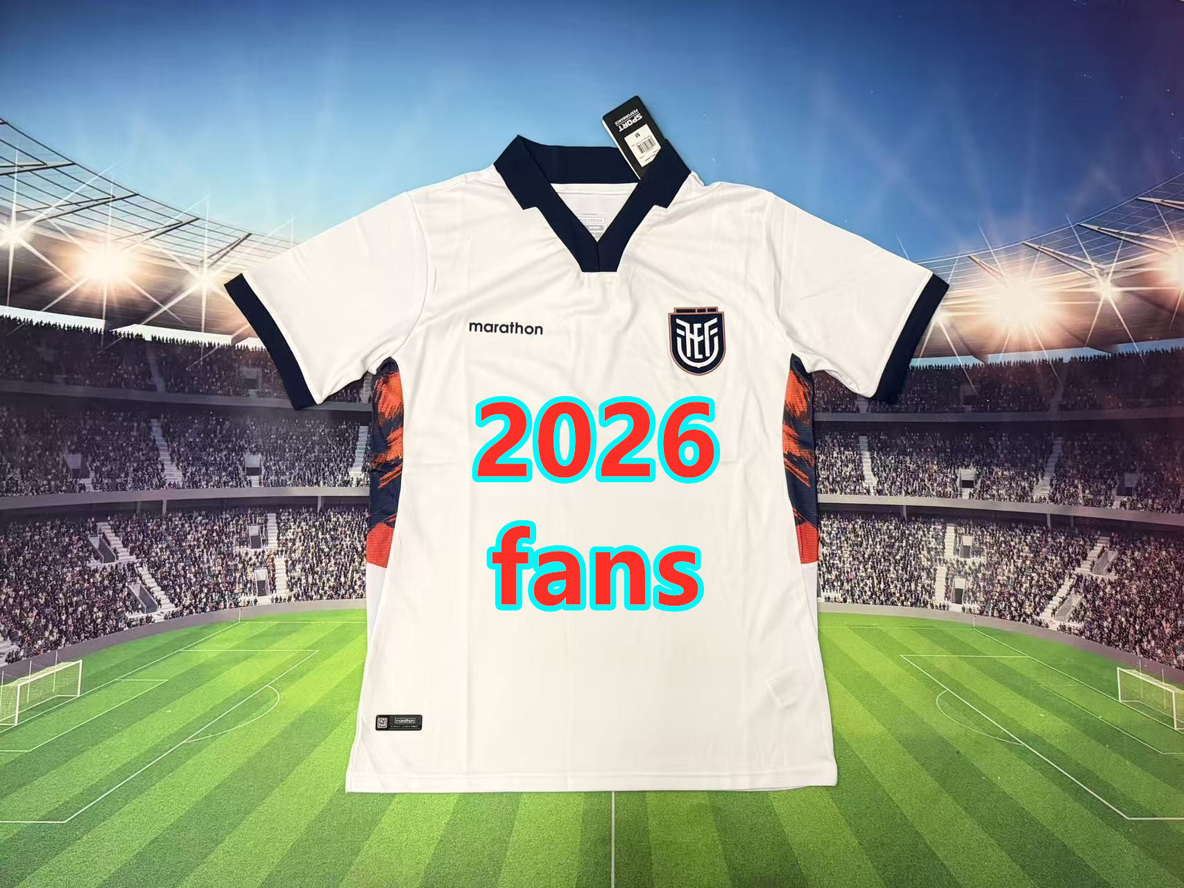 Maillot third Équateur 2026 (version supporter)