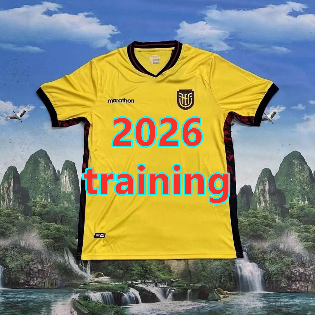 Maillot Équateur 2026 entraînement (version supporter)