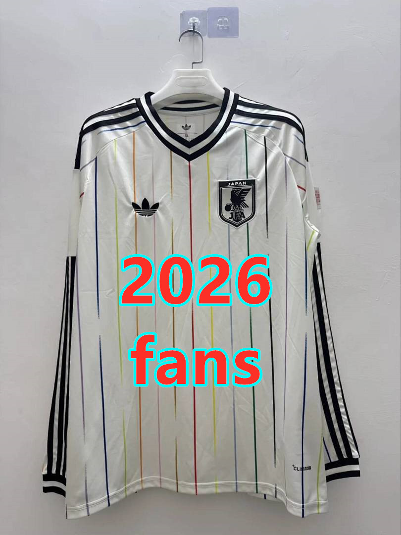 Maillot extérieur Japon 2026 manches longues (version supporter)