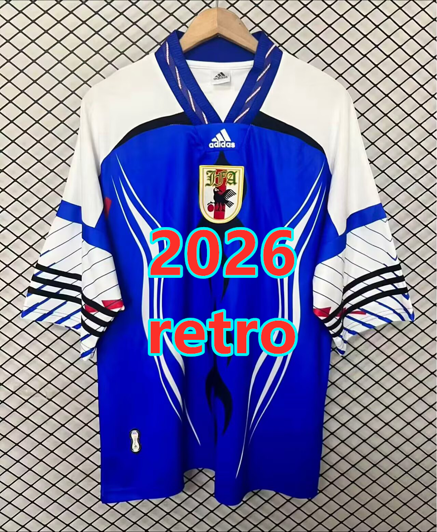 Maillot Japon 2026 rétro (version supporter)