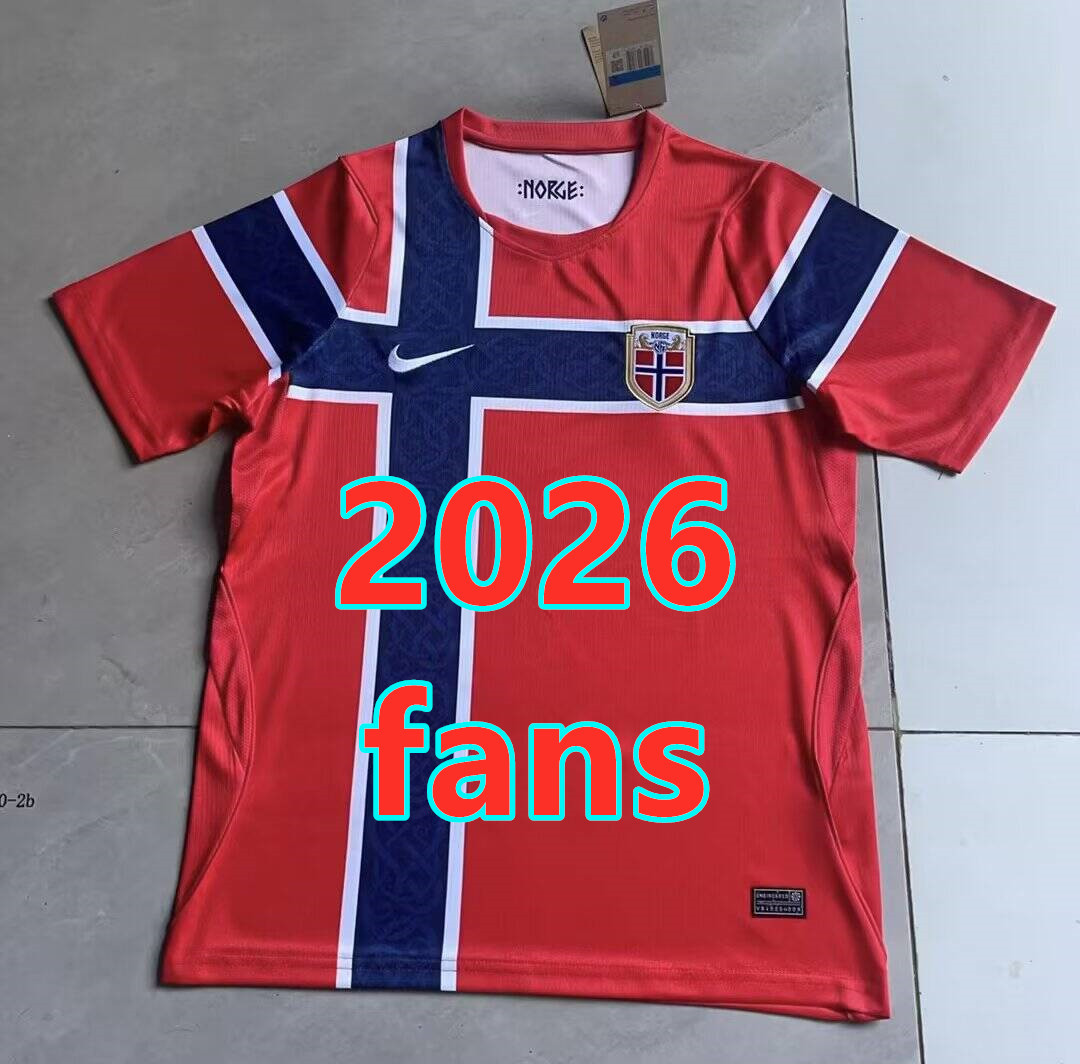 Maillot domicile Norvège 2026 (version supporter)