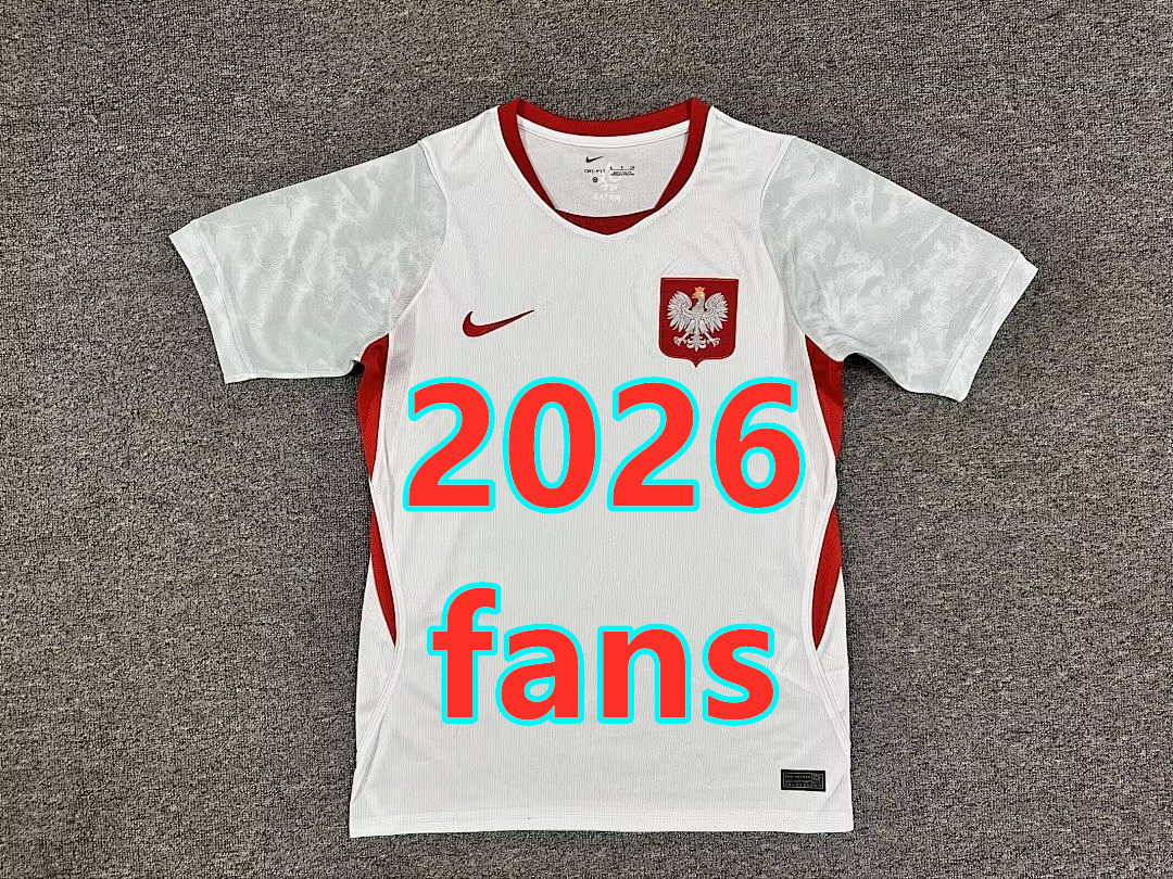 Maillot domicile Pologne 2026 (version supporter)