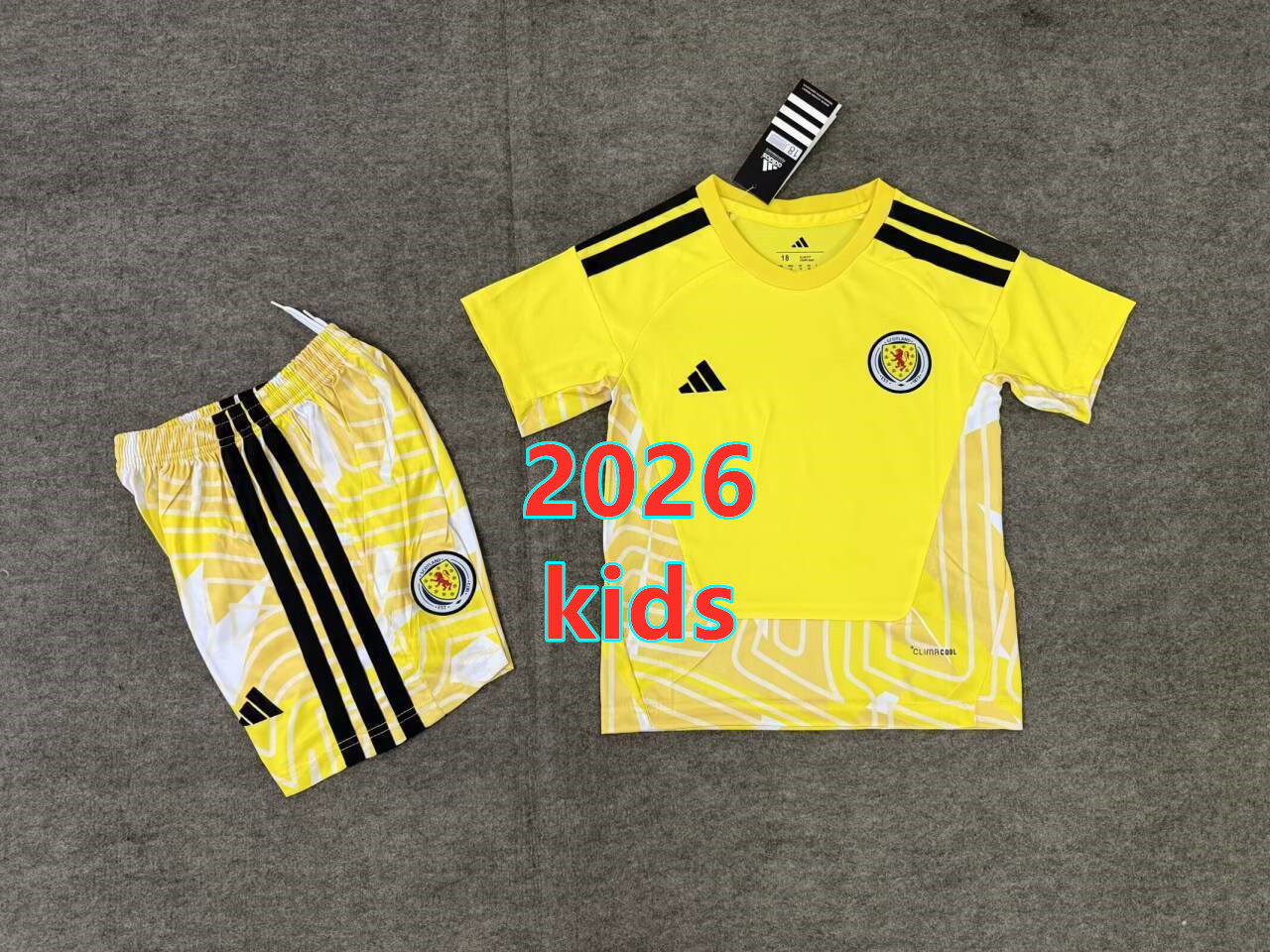 Ensemble gardien Écosse 2026 (enfant)