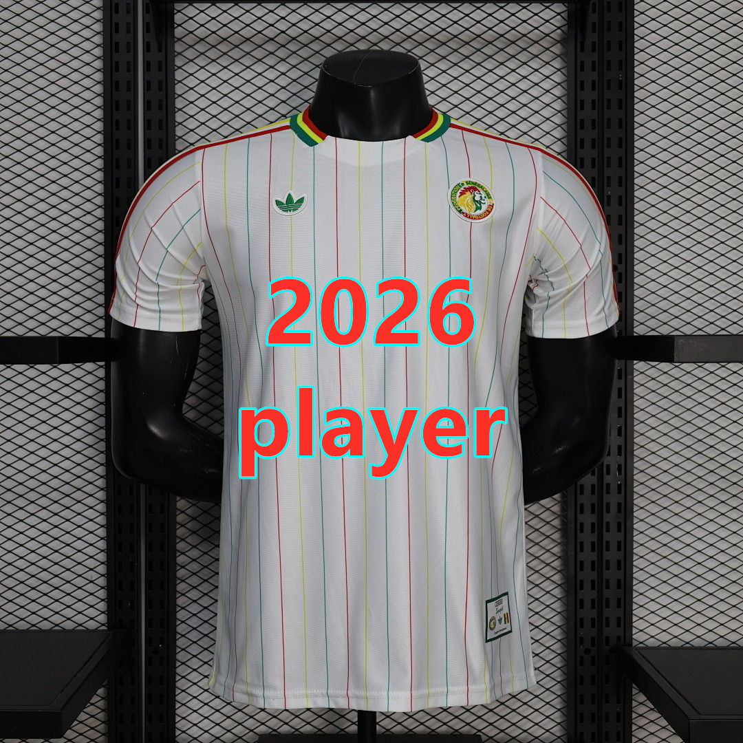 Maillot Sénégal 2026 rétro (version joueur)
