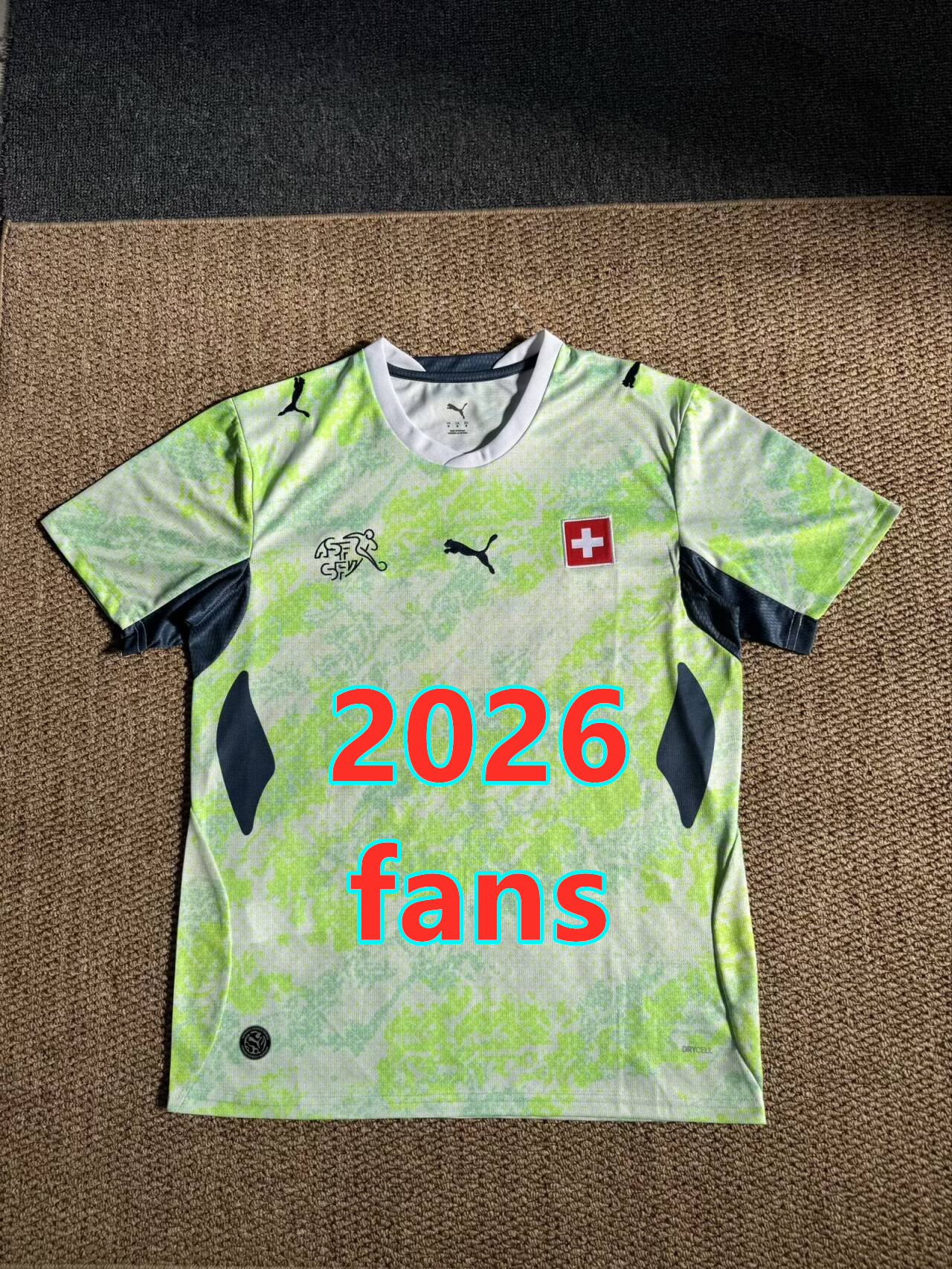 Maillot extérieur Suisse 2026 (version supporter)
