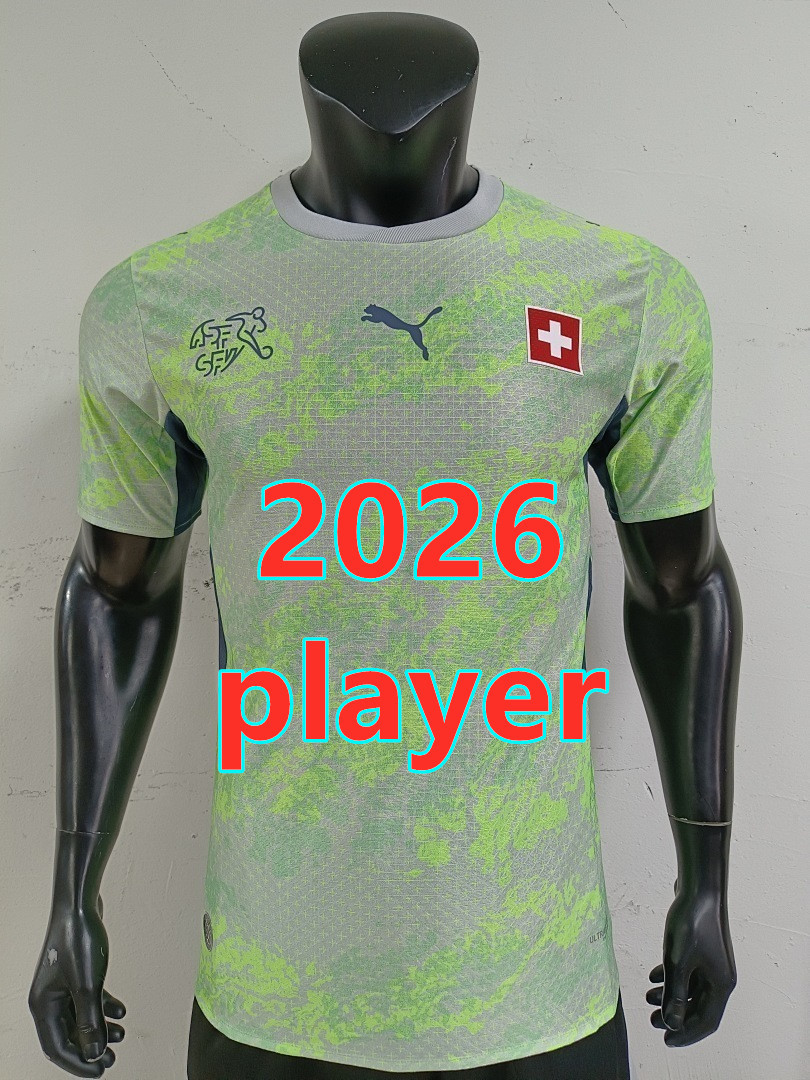 Maillot extérieur Suisse 2026 (version joueur)