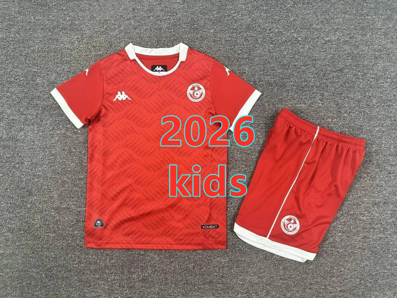 Ensemble domicile Tunisie 2026 (enfant)