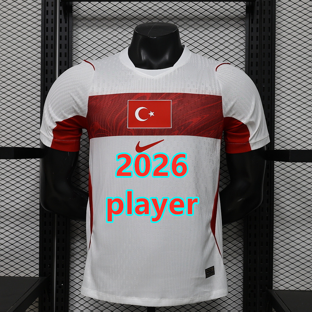 Maillot domicile Turquie 2026 (version joueur)