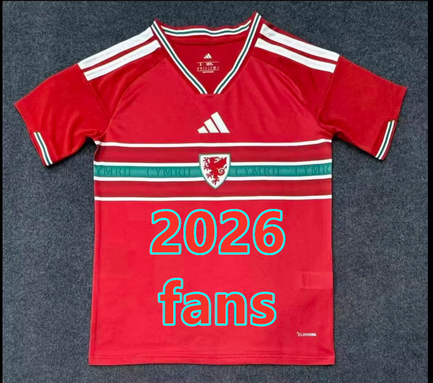 Maillot domicile Pays de Galles 2026 (version supporter)