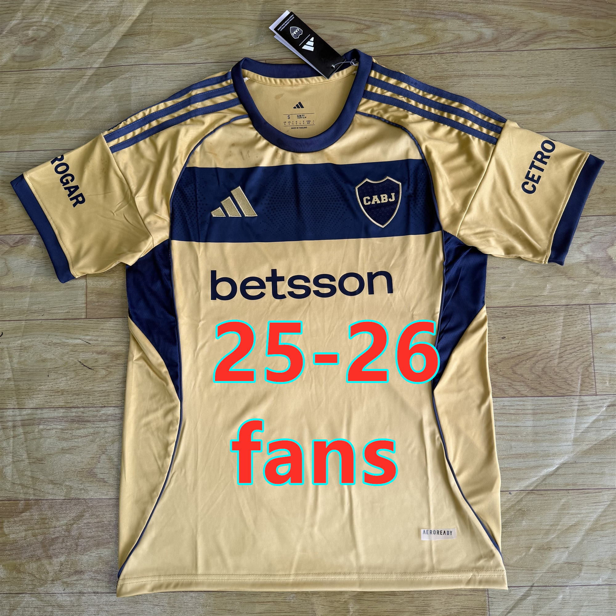 Maillot extérieur Boca Juniors 25-26 (version supporter)
