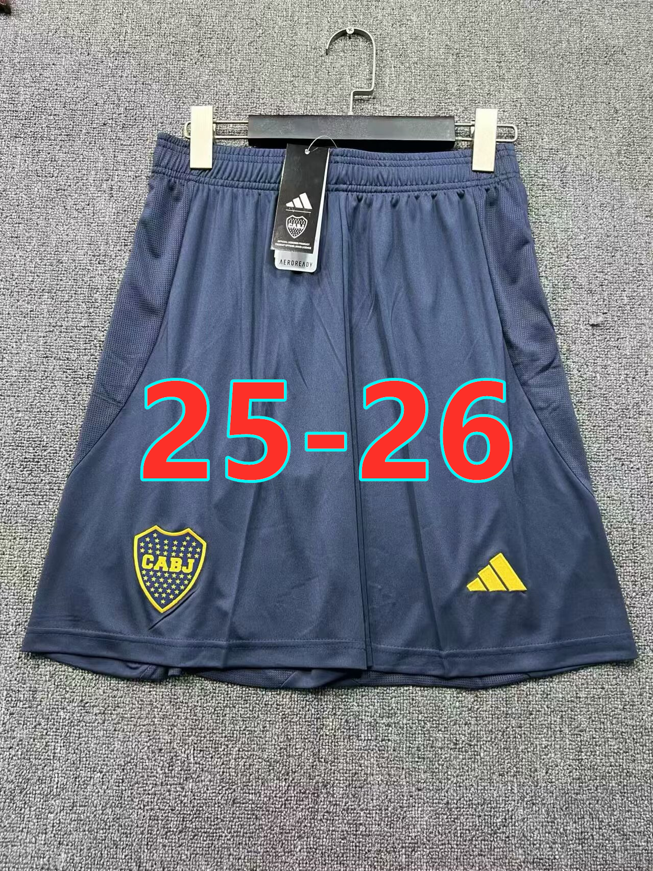 Short third Boca Juniors 25-26 (version supporter)