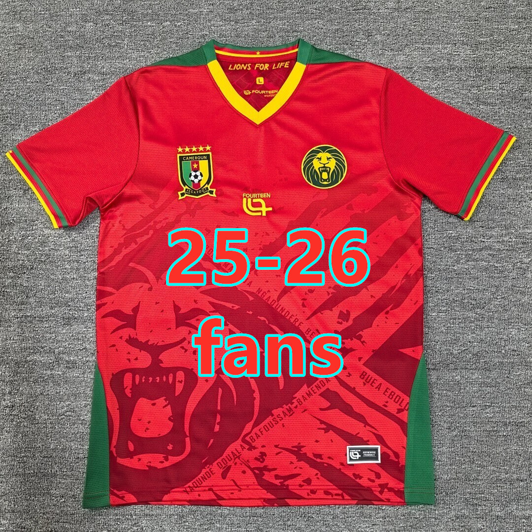 Maillot extérieur Cameroun 25-26 (version supporter)