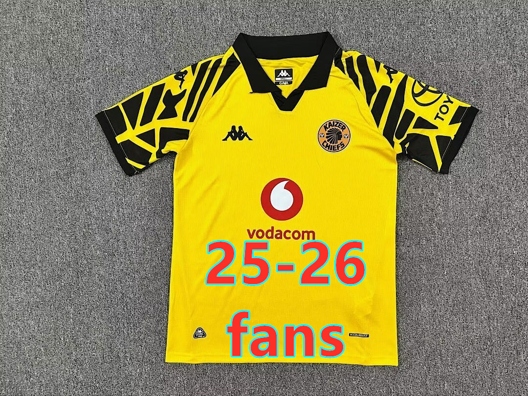 Maillot domicile Kaizer Chiefs 25-26 (version supporter)