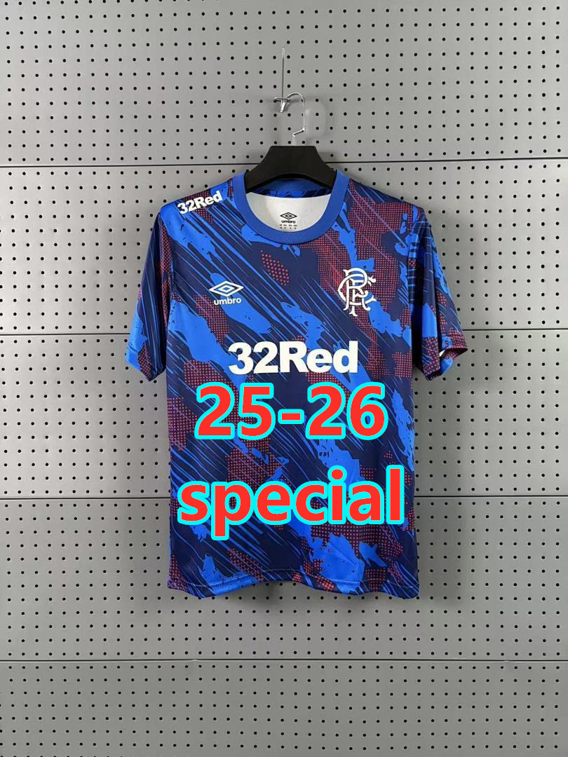 Maillot spécial Rangers 25-26 (version supporter)