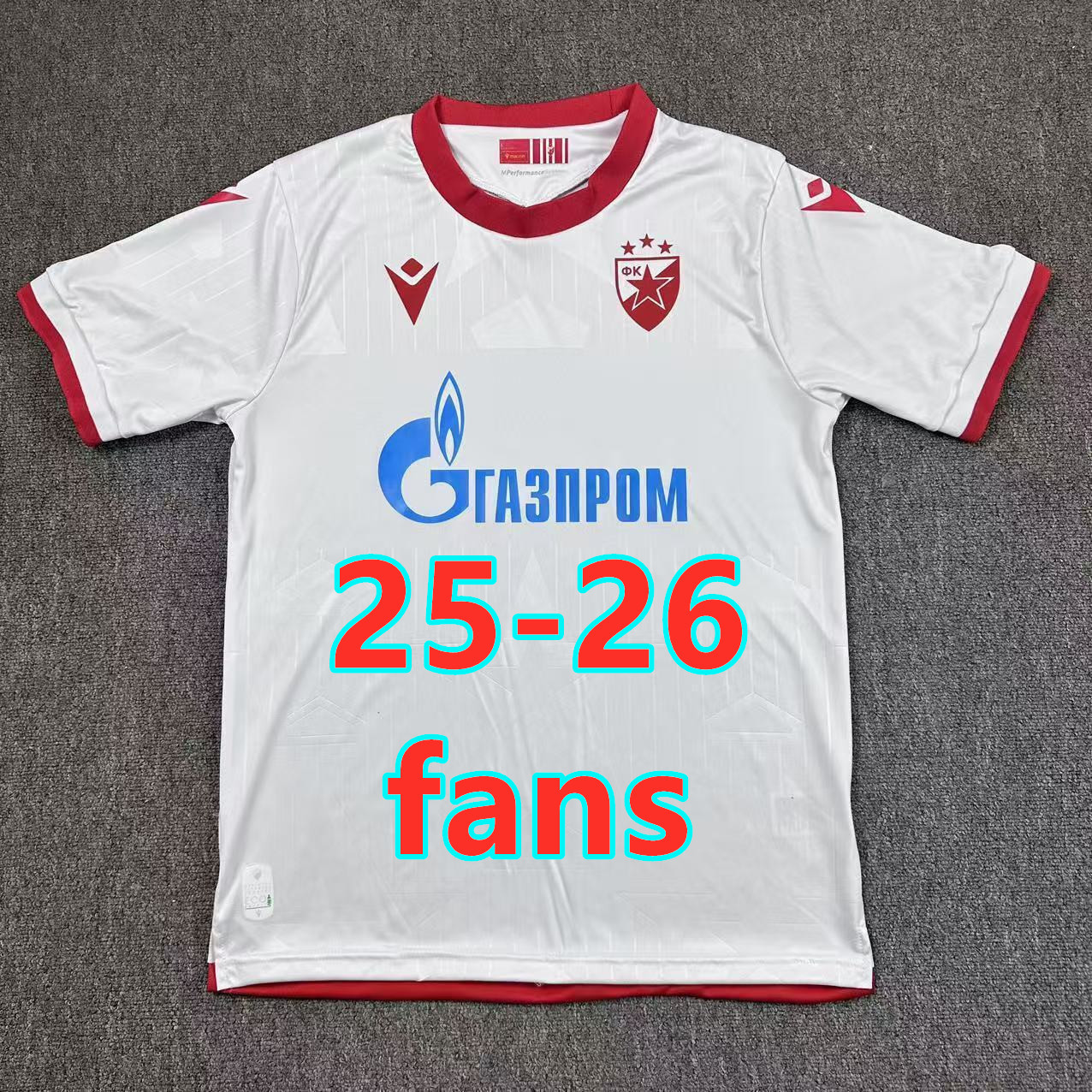 Maillot extérieur Red Star Belgrade 25-26 (version supporter)