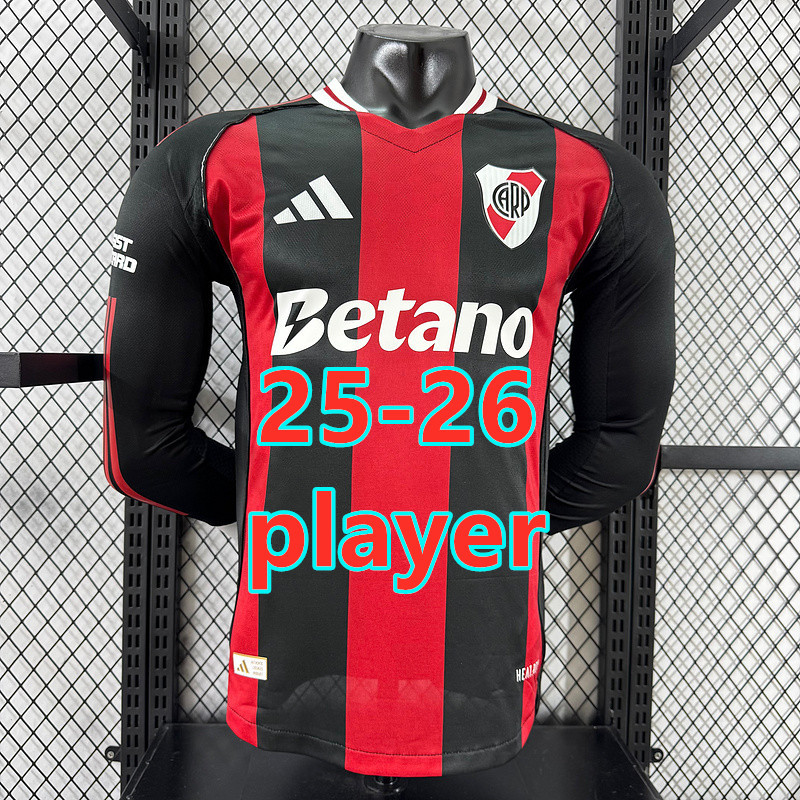Maillot extérieur River Plate 25-26 manches longues (version joueur)