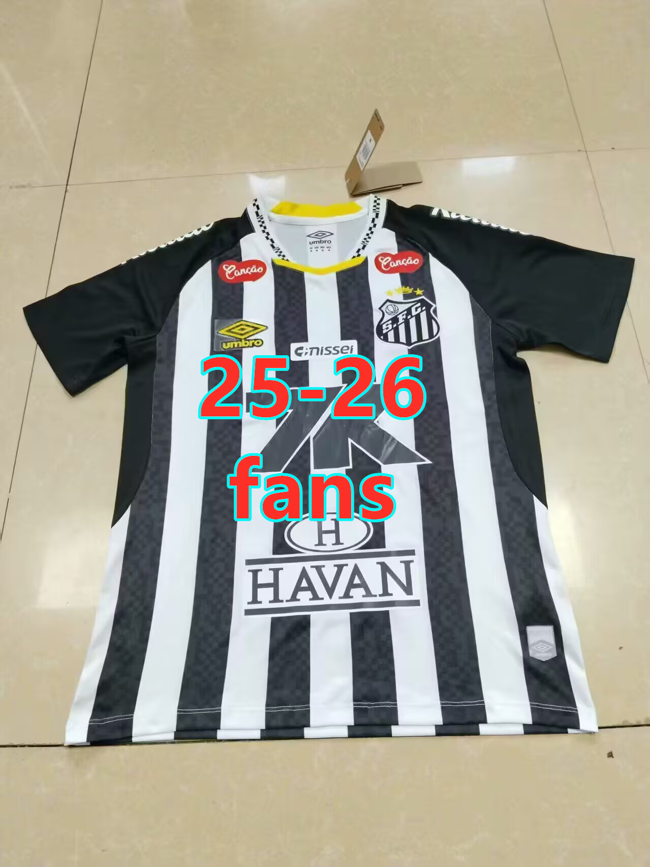 Maillot extérieur Santos 25-26 (version supporter)