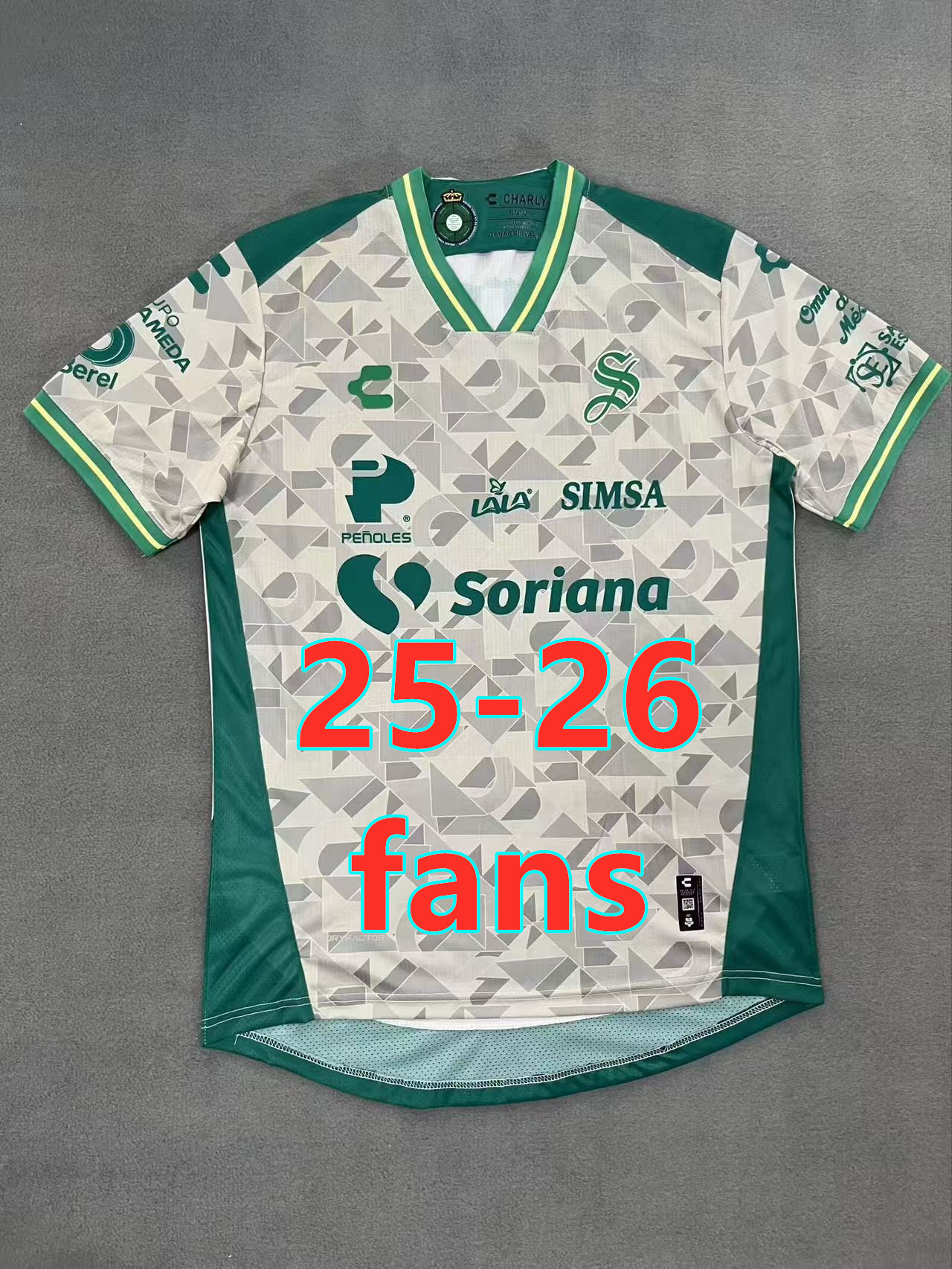 Maillot extérieur Santos 25-26 (version supporter)